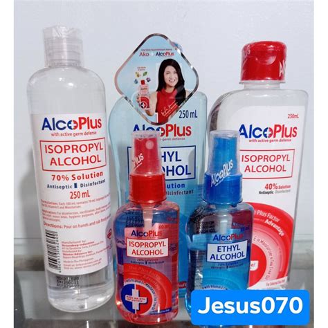 Alcoplus Alcohol Ml Ml Blue Ethyl Red Isopropyl Shopee