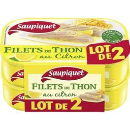 Filets De Thon Au Citron Saupiquet Intermarch