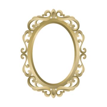 Gold Round 3d Images Gold Round Vintage Photo Frame 3d Illustration