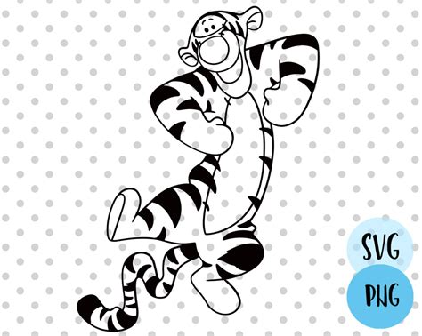 Tigger Svg Winnie Svg Disney Svg Winnie The Pooh Cricut Cut Etsy