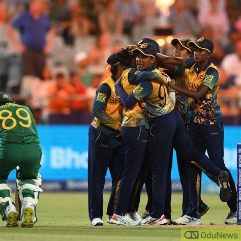 Sri Lanka Shocks South Africa In Women S T20 World Cup Opener