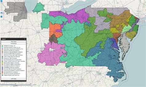 Pjm Region Map