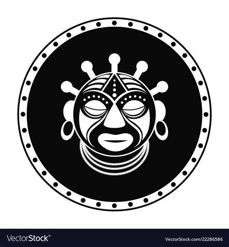 African Mask Symbols