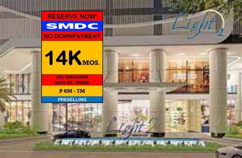 Condo For Sale In Mandaluyong City Boni Mrt Edsa Smdc Light