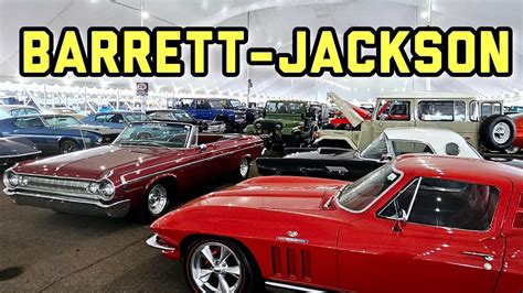 Barrett Jackson Scottsdale Car Corral Walk Thru Tent