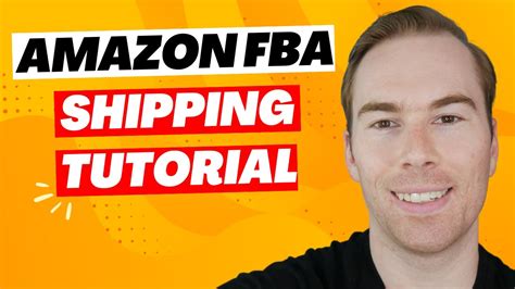 How To Send Your First Product To Amazon FBA Shipping Tutorial YouTube