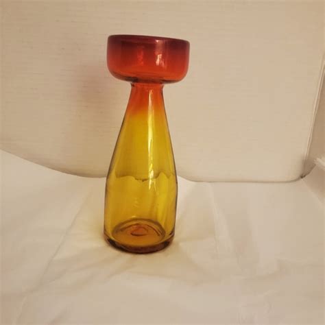 Blenko Accents Blenko Candle Holder Model M Vintage Poshmark