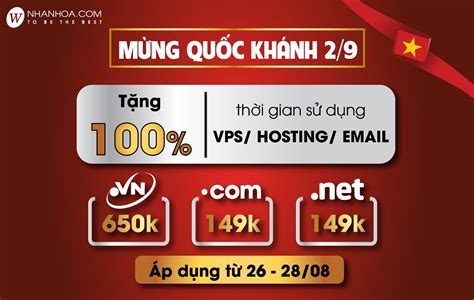 QC Nhân Hòa tặng 100 thời gian sử dụng mừng Quốc khánh 2 9 Canh Me