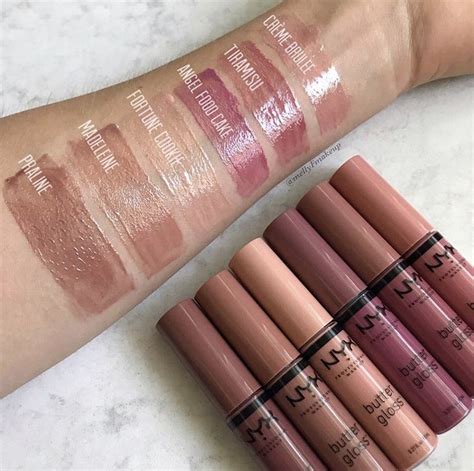 Nyx Butter Gloss Swatches