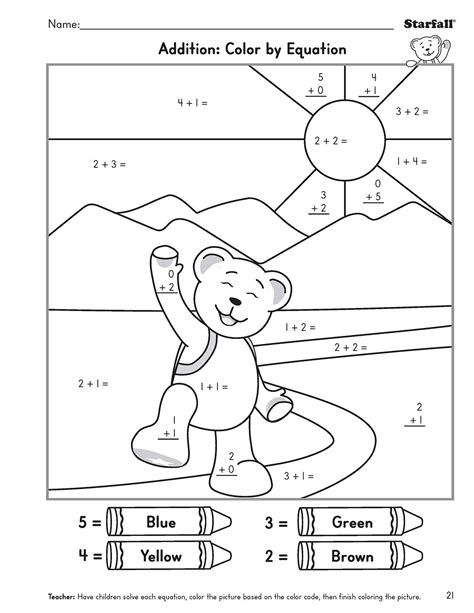 Math Workbook 2 - Starfall | Parent-Teacher Center