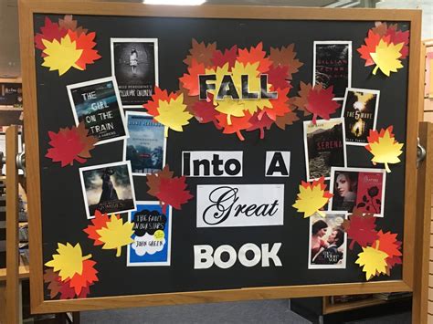 Library Displays Fall Into A Good Book