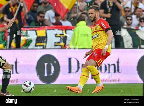 Jonathan Gradit Of Rc Lens Pictured During A Soccer Game Between T