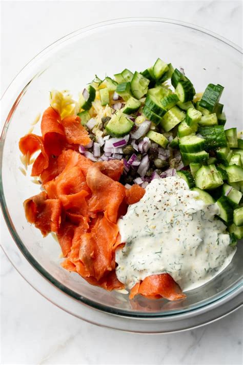 Smoked Salmon Pasta Salad Salt Lavender