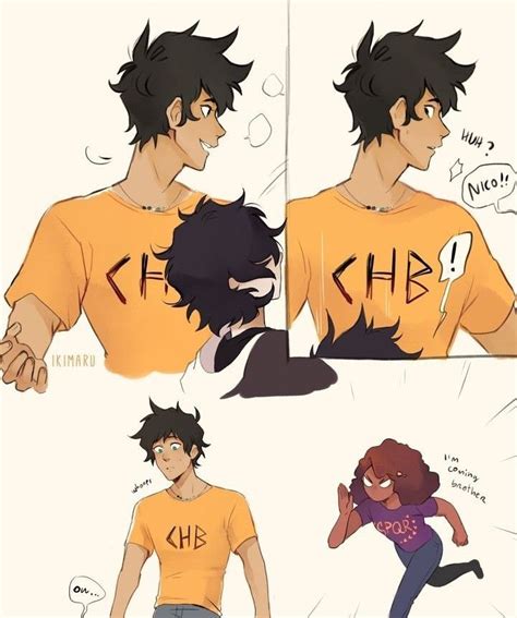 Nico Di Angelo Trust Fall Percy Jackson Comics Percy Jackson