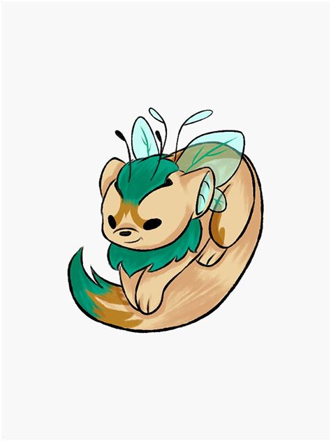 Neopets Faerie Xweetok Sticker For Sale By Thebluevivis Redbubble