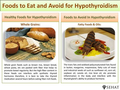 Ppt Foods To Eat And Avoid For Hypothyroidism Sehat Powerpoint