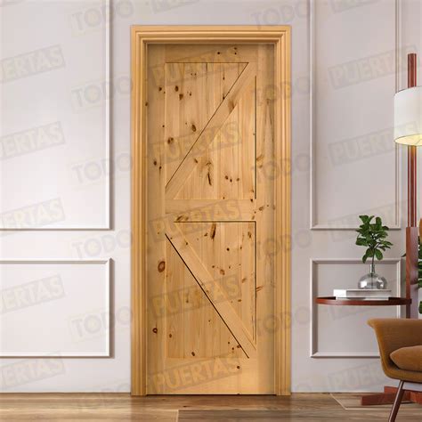 Puerta Vaiv N Madera Maciza Mod Gr Tenida