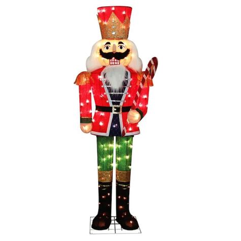 Veikous 5 Ft 3d Nutcracker Outdoor Christmas Holiday Yard Decoration