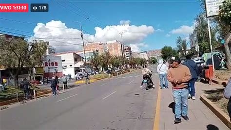 Paro Total En Cusco Tuvo Bloqueo De Carreteras Y Tránsito Restringido