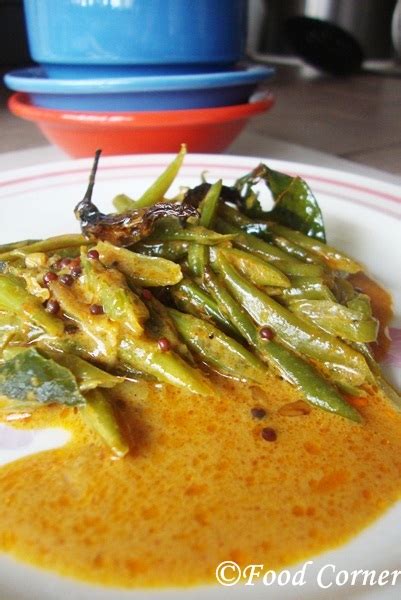 Sri Lankan Green Beans Curry Bonchi Themparaduwa Food Corner