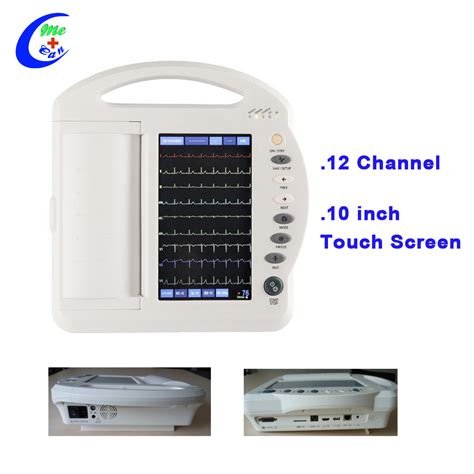 Manufacture Portable Medical Ecg Electrocardiogram Equipment Channel