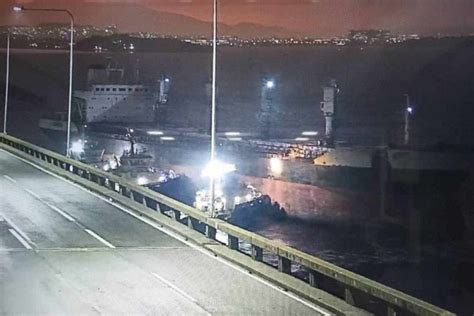 Ponte Rio Niterói é Fechada Após Navio Bater Em Estrutura Veja Vídeo