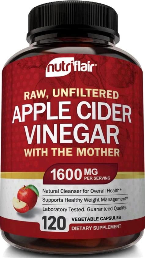 Apple Cider Vinegar Capsule In 2023 Apple Cider Vinegar Capsules Diet Supplements Apple