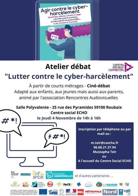 Atelier Debat Sur Le Cyber Harcelement