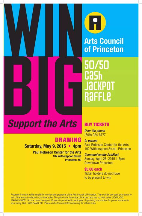 Raffle Poster Template