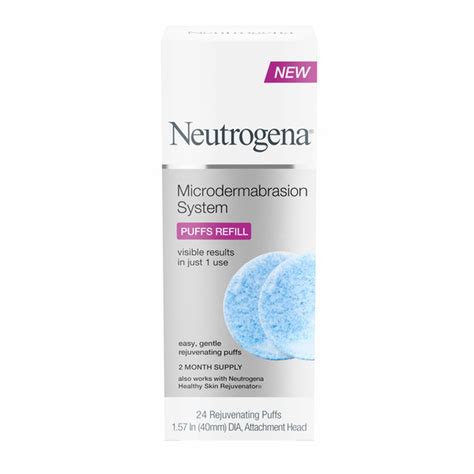 Neutrogena® Microdermabrasion Puff Refills Exfoliator W Glycerin 24