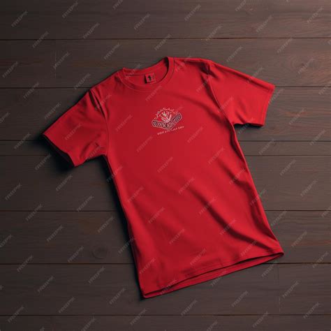 Premium AI Image | Red Tshirt Mockup Shirt mockup set red tee shirt ...