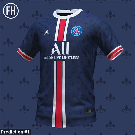 2 Jordan Paris Saint Germain 21 22 Home Kit Predictions Footy Headlines