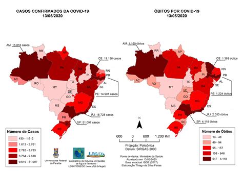 A Pandemia Em Mapas Covid No Brasil Universidade Federal Da