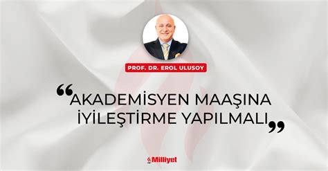 milliyet tr on Twitter Akademisyen maaşına iyileştirme yapılmalı