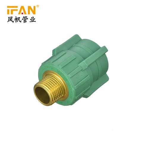 Ifanplus Ppr Pipe Fitting Ppr Plomberie Manchon Conexion Brass Insert