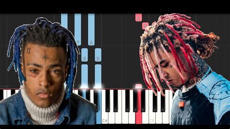 Xxxtentacion Arms Around You Ft Lil Pump Maluma And Swae Lee Piano Tutorial Youtube