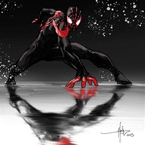 Spider Man Miles Morales By Creees Hyunsung Lee