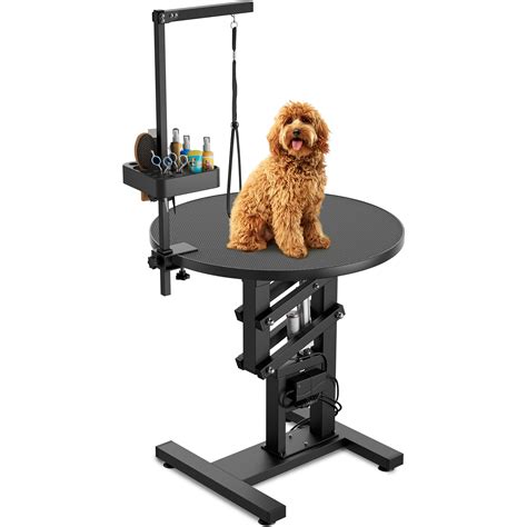 YITAHOME Electric Lift Dog Grooming Table 24" Rotating Desktop Pet ...