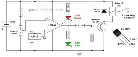 Sensor Suhu Lm35 Panduan Teknisi