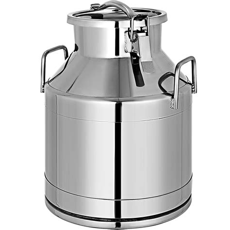 Vevor Stainless Steel Milk Can Liter Milk Bucket Wine Pail