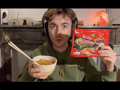 I Try 2x Spicy Nuclear Fire Noodles To Burn My Ass ASMR Mukbang YouTube