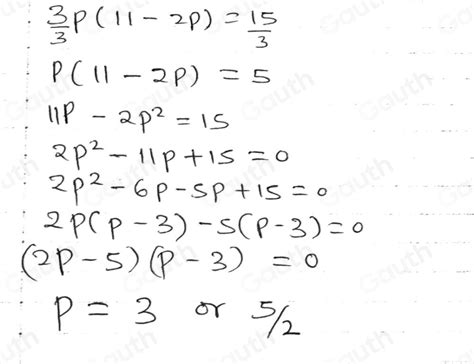 Solved Maan Kuadratik Yang Berikut Dalam Bentuk K Tersebut B 3p