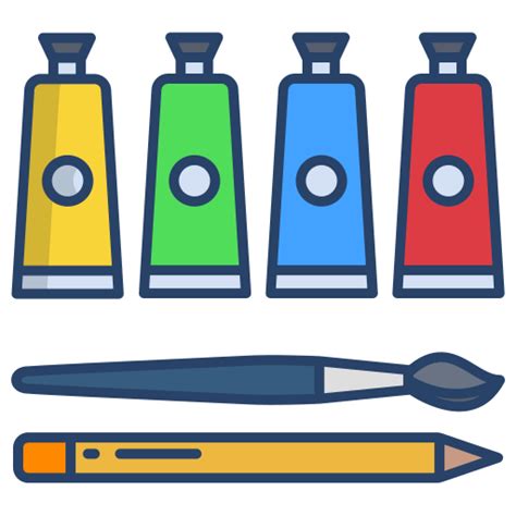 Oil Paint Icongeek26 Linear Colour Icon