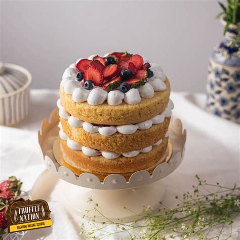 Victoria Sponge Cake Recipe With Strawberry Jam Truffle Nation