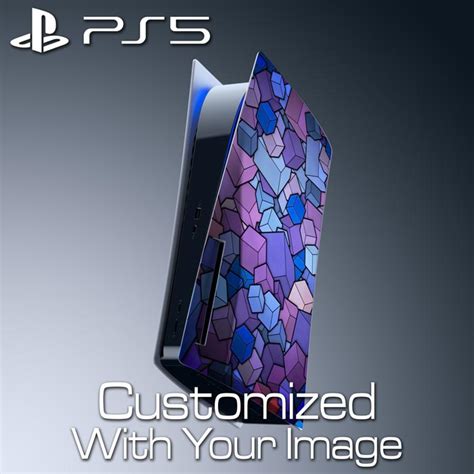Custom PS5 Console Skin – Right Panel (Disc Edition) – FlamingToast