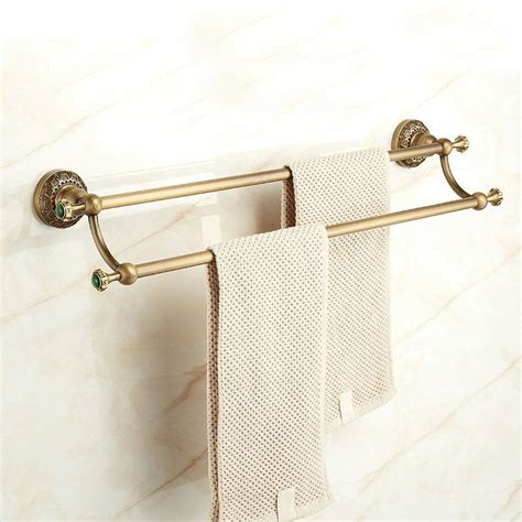 Barre Porte Serviette En Laiton Style R Tro Pour Salle De Bain