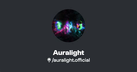 Auralight | Instagram, Facebook | Linktree
