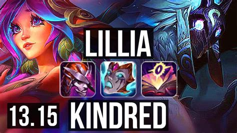 LILLIA Vs KINDRED JNG 17 1 17 Rank 3 Lillia 74 Winrate