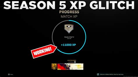 Working Modern Warfare Xp Glitch Season Xp Glitch Modern Warfare