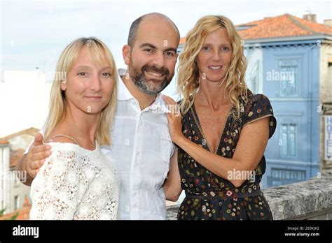 Audrey Lamy Director Marc Fitoussi And Sandrine Kiberlain Pose For The